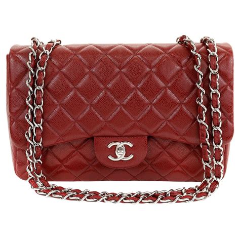 classic chanel bag red|chanel bag classic sale.